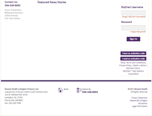 Tablet Screenshot of nhlexingtonprimarycare.org